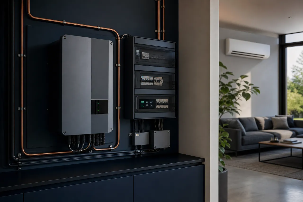 Wartung für Klimaanlage & Photovoltaik von Elektro Bäcker